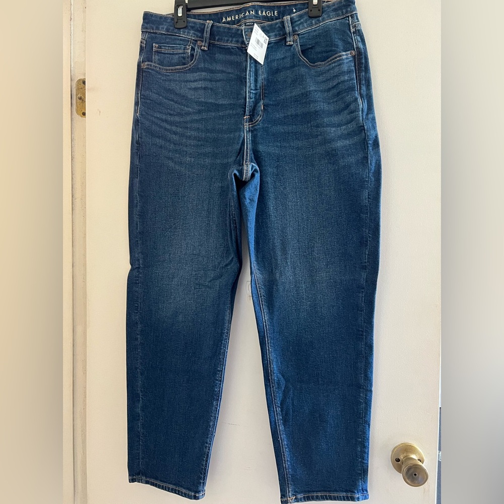 American Eagle Outfitters Dark Blue Stretch Jeans